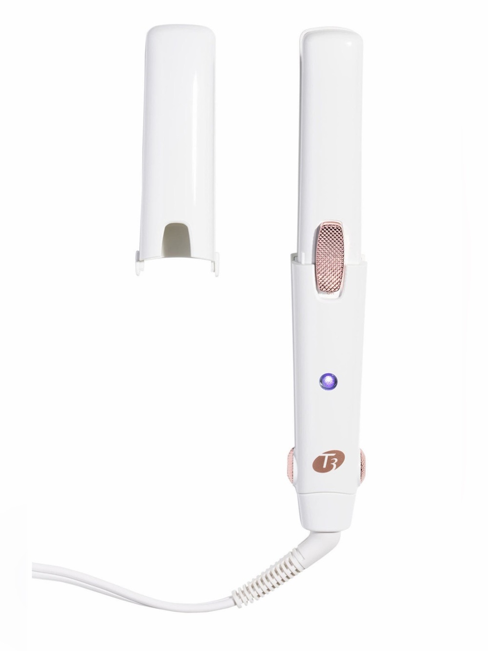 NIB T3 SinglePass Compact 0.8” Travel Ceramic Hair Straightening Flat Iron NEW - Picture 6 of 7